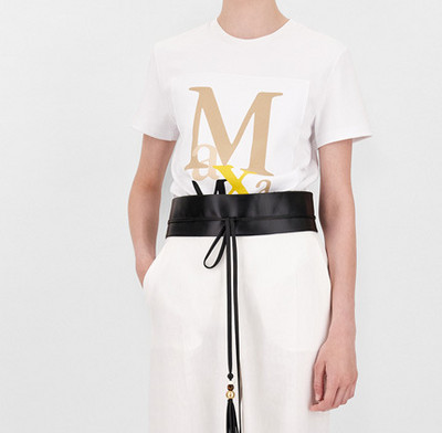 Alfabet Camel Bronzing Print Femei Tricouri din bumbac Lejer cu gâtul O cu mânecă scurtă Tricou pentru femei casual, vara 2022 nou