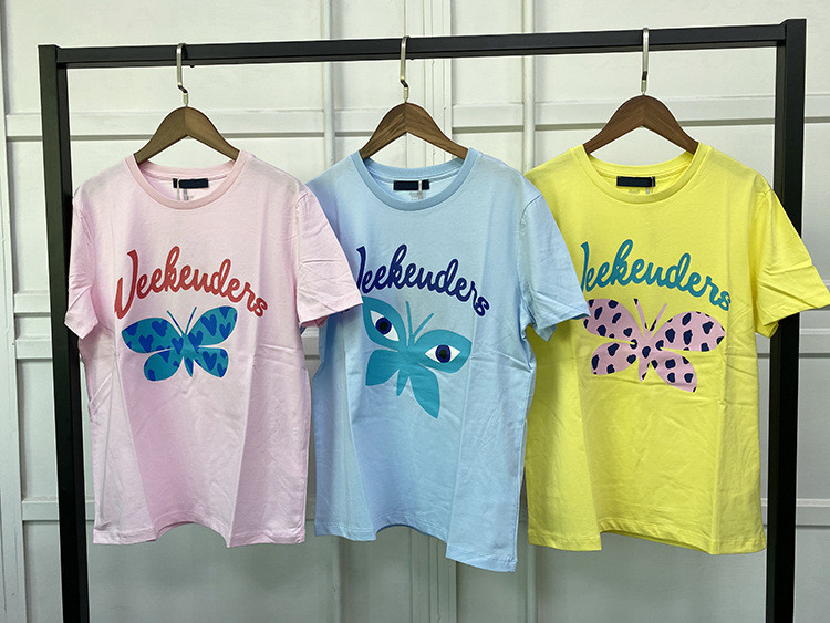 Alfabet Camel Bronzing Print Femei Tricouri din bumbac Lejer cu gâtul O cu mânecă scurtă Tricou pentru femei casual, vara 2022 nou