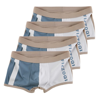 4kom/komplet donjeg rublja Boksačice Muške pamučne gaće Man Cock Muško donje rublje Calecons Homme Calecon Gaćice Muške s torbicom Bokserice