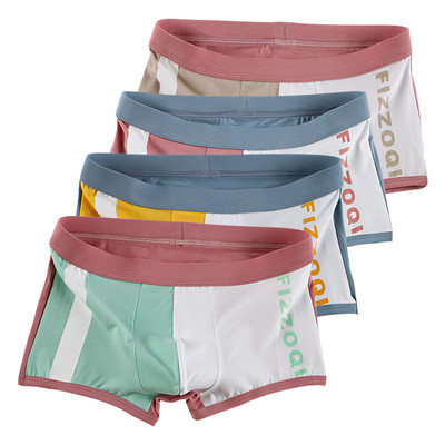 4kom/komplet donjeg rublja Boksačice Muške pamučne gaće Man Cock Muško donje rublje Calecons Homme Calecon Gaćice Muške s torbicom Bokserice