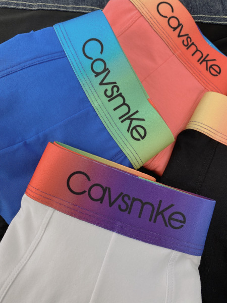 Boxer pentru bărbați cu elastic larg și inscripție