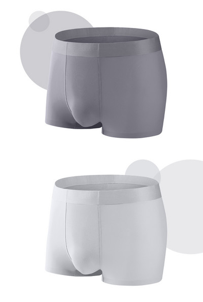 Vyriški bokso šortai grafeniniai bokseriai ledo šilko apatiniai vyriški bokseriai Kvėpuojantys seksualūs vyriški kelnaitės didesnio dydžio L-5XL