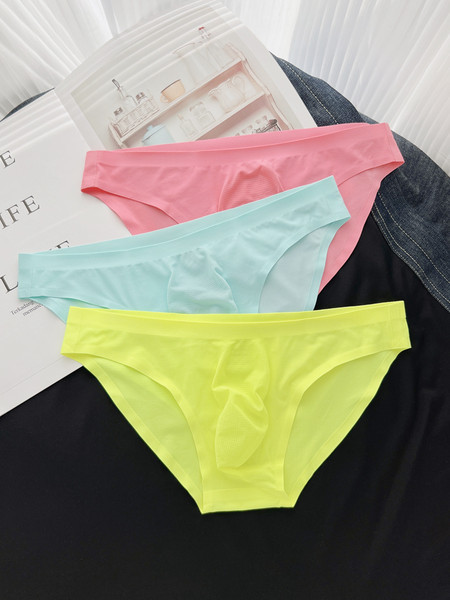 Varrat nélküli férfi rövidnadrág 2 darab egy szettben - egyszínű