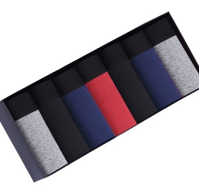 7 buc/lot Boxer bărbați Boxer scurt Sexy Lenjerie intima Brand Boxershorts colorat respirabil Ropa Interior Bokser Homme 95% bumbac Y842