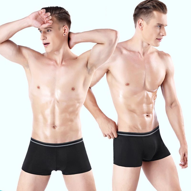 7 buc/lot Boxer bărbați Boxer scurt Sexy Lenjerie intima Brand Boxershorts colorat respirabil Ropa Interior Bokser Homme 95% bumbac Y842