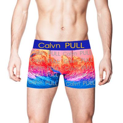 Pantaloni scurți de baie Calvn Pull de marca clasică 2022 pentru bărbați Bermude pentru plajă Boxer pentru adulți Trunk sexy pentru cupluri Costume de baie 100% uscare rapidă