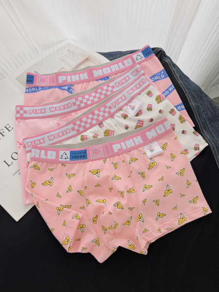 Set 2 boxer barbatesti cu imprimeu colorat