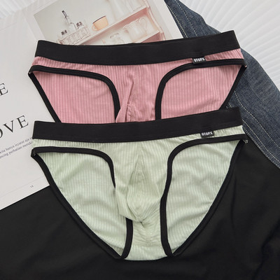 Dviejų dalių vyriškų kelnaičių komplektas žemu liemeniu