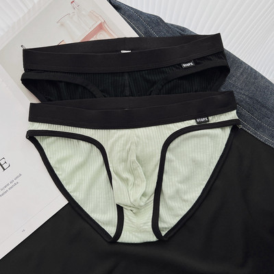 Dviejų dalių vyriškų kelnaičių komplektas žemu liemeniu