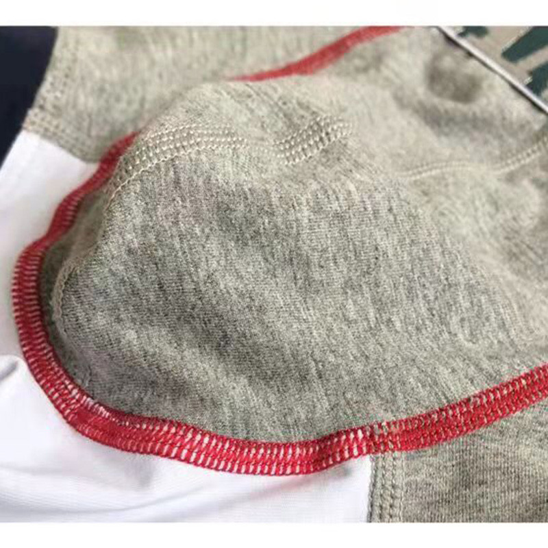 Chiloți bărbați din bumbac, 3 buc. Lenjerie pentru bărbați, boxer, bumbac, secțiune subțire, respirabil, cu personalitate, modă simplă