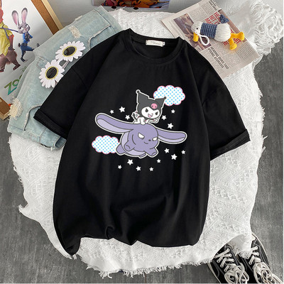 2021 Y2K nyári póló Street Beauty póló Bratz Handsome Fashion női 100% pamut póló Harajuku felső