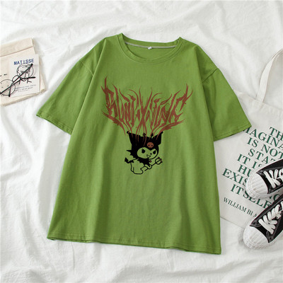 2021 Y2K nyári póló Street Beauty póló Bratz Handsome Fashion női 100% pamut póló Harajuku felső