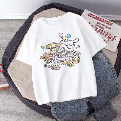 2021 Y2K nyári póló Street Beauty póló Bratz Handsome Fashion női 100% pamut póló Harajuku felső