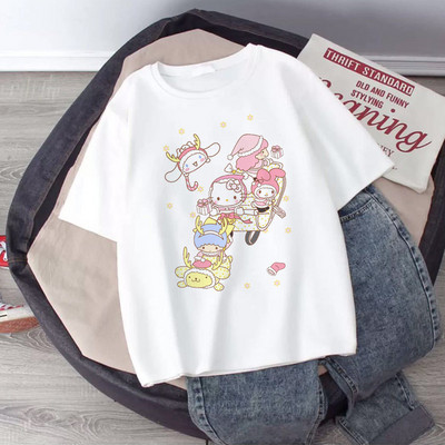 2021 Y2K nyári póló Street Beauty póló Bratz Handsome Fashion női 100% pamut póló Harajuku felső