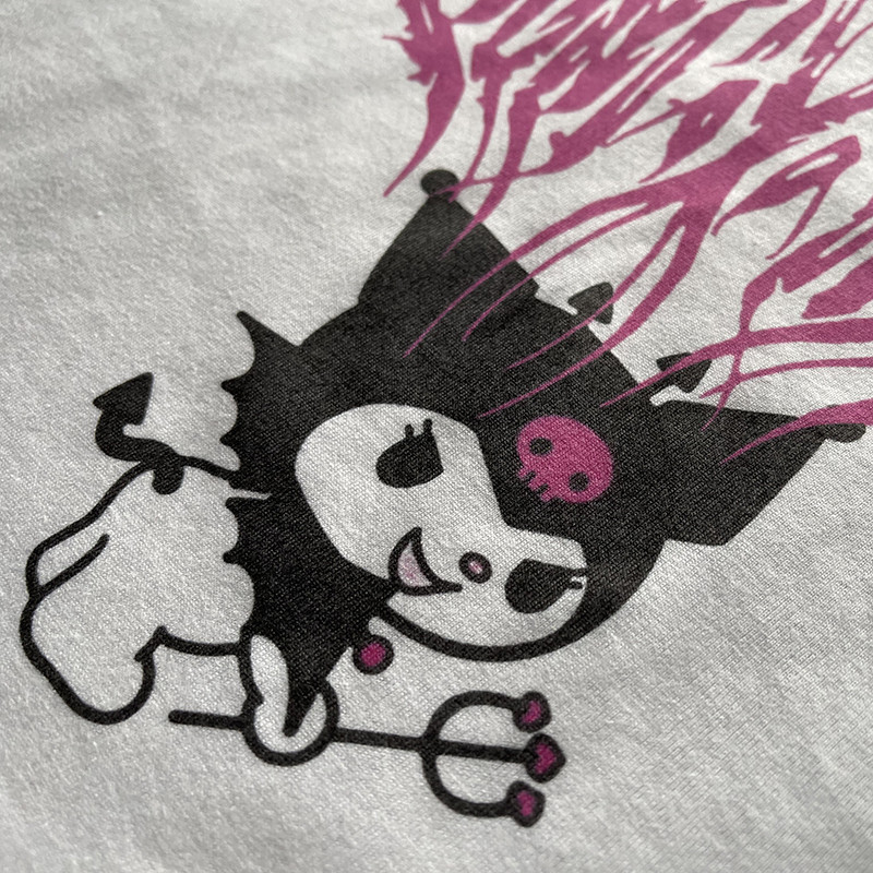 2021 Y2K nyári póló Street Beauty póló Bratz Handsome Fashion női 100% pamut póló Harajuku felső