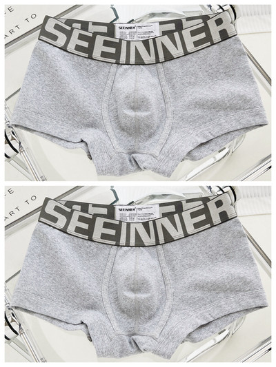 Boxeri de zi cu zi pentru bărbați cu inscripție - două piese