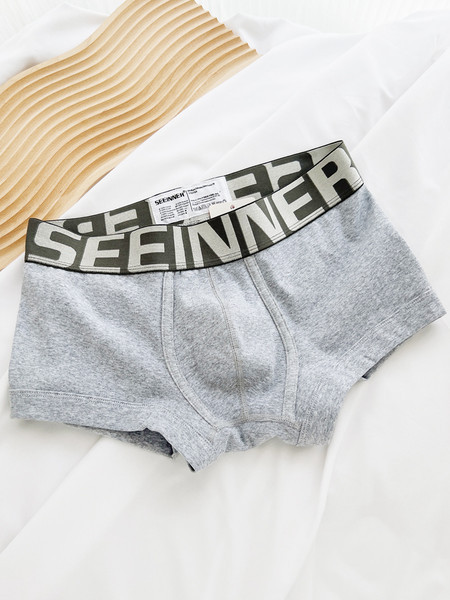 Kasdieniai vyriški bokseriai su užrašu – du vnt