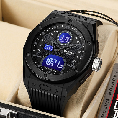 Ceas casual barbatesc cu curea cauciuc model nou