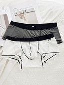 Set doi boxeri barbatesti - gri si alb