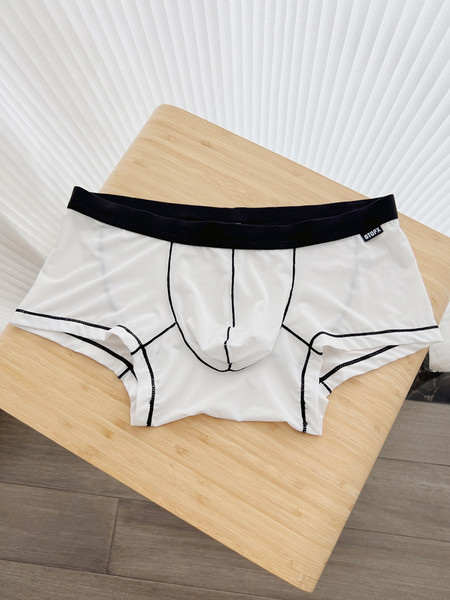 Set doi boxeri barbatesti - gri si alb