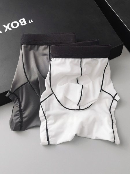 Set doi boxeri barbatesti - gri si alb