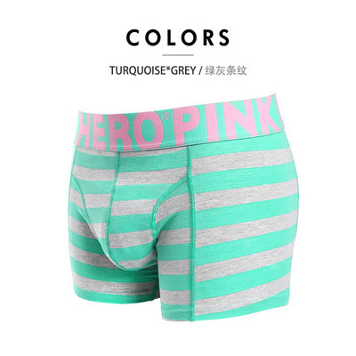 2019 m. naujojo prekės ženklo Pink Hero medvilniniai apatiniai Trimačio kirpimo plačiomis juostelėmis madingos vyriškos Patogios vyriškos apatinės kelnės