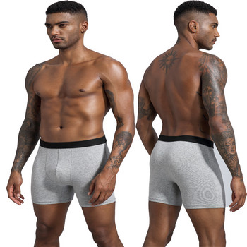 Europe Size Ανδρικά βαμβακερά εσώρουχα Boxer Long Leg Boxers Ανδρικά εσώρουχα Ανδρικά σώβρακα Calzoncillos Hombre Boxershorts