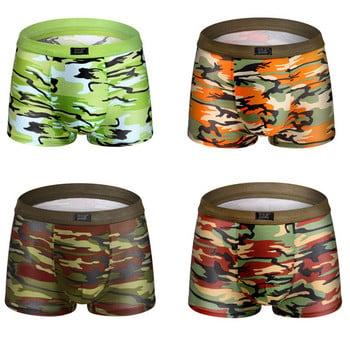 4τμχ/παρτίδα Camouflage Boxer Ανδρικά Εσώρουχα Ανδρικά Σώβρακα Modal Boxershorts Εσώρουχα Boxers Hombre σώβρακα Ανδρικά μπαούλα Bokserki