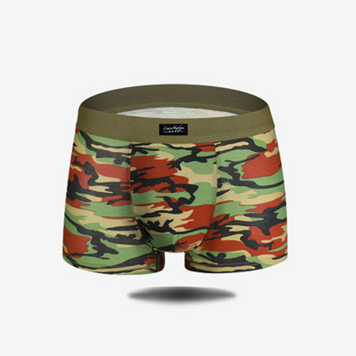 4db/tétel terepszínű Boxer Férfi Fehérnemű Férfi Alsónadrág Modal BoxerShort Fehérnemű Boxer Hombre Alsónadrág Férfi Csomagtartó Bokserki