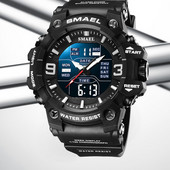 Vyriškas sportinis laikrodis - su guminiu dirželiu