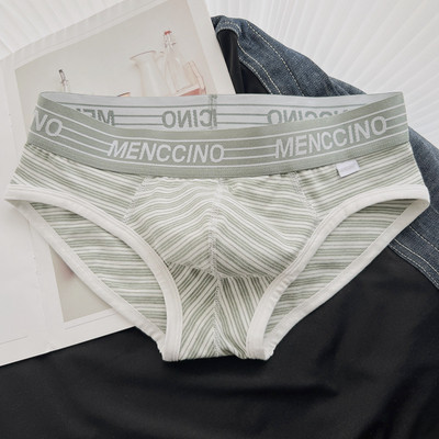 Slip și boxeri pentru bărbați în dungi cu inscripții