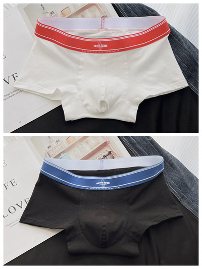 Boxeri bărbați din bumbac set de 2