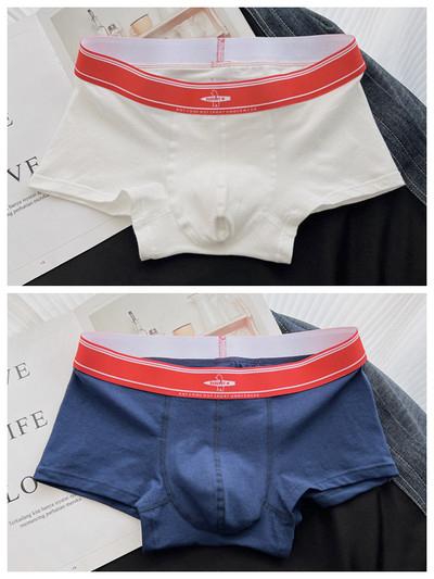 Boxeri bărbați din bumbac set de 2