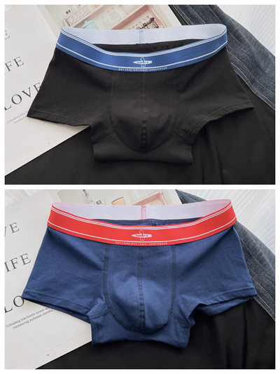 Boxeri bărbați din bumbac set de 2