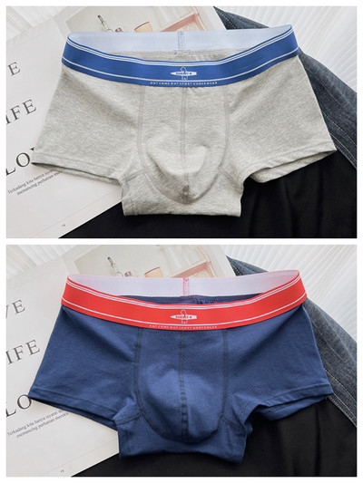 Boxeri bărbați din bumbac set de 2