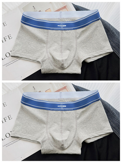 Boxeri bărbați din bumbac set de 2