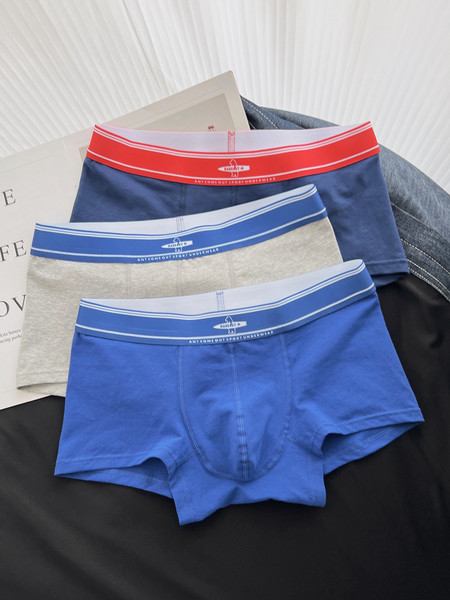 Boxeri bărbați din bumbac set de 2