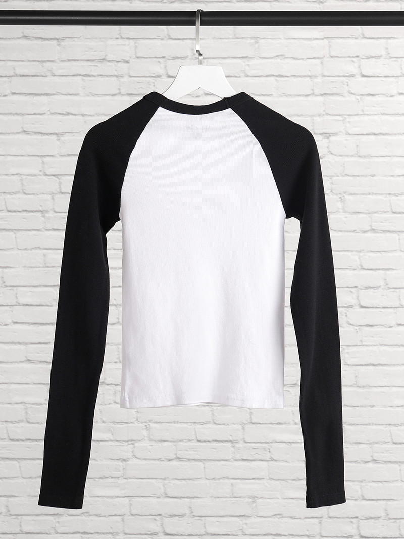 Tricouri cu mânecă lungă cu grafic rock vintage pentru femei, toamnă, tricou cu nervuri din bumbac, imprimeu, pentru femei, îmbrăcăminte de stradă retro, topuri subțiri Y2k