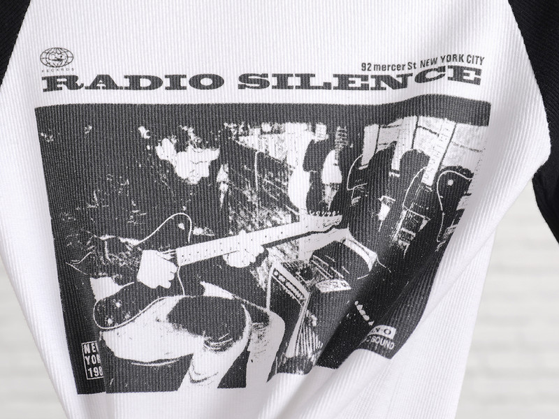 Tricouri cu mânecă lungă cu grafic rock vintage pentru femei, toamnă, tricou cu nervuri din bumbac, imprimeu, pentru femei, îmbrăcăminte de stradă retro, topuri subțiri Y2k