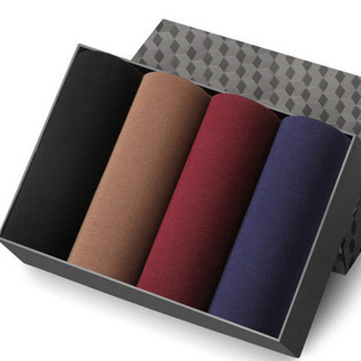 4 buc. Lenjerie de corp pentru bărbați Pantaloni scurți pentru bărbați Chiloți confortabili cu imprimeu Pantaloni scurți pentru bărbați, respirabili, U convexi, Chiloți pentru bărbați, L-4XL