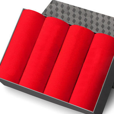 4 buc. Lenjerie de corp pentru bărbați Pantaloni scurți pentru bărbați Chiloți confortabili cu imprimeu Pantaloni scurți pentru bărbați, respirabili, U convexi, Chiloți pentru bărbați, L-4XL