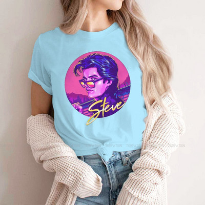 STEVE HARRINGTON RETRO Tricou pentru femei Stranger Things Joyce Jim Mike Eleven Tricou Moda Femeie Tricou de bază supradimensionat