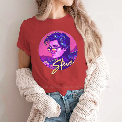 STEVE HARRINGTON RETRO Tricou pentru femei Stranger Things Joyce Jim Mike Eleven Tricou Moda Femeie Tricou de bază supradimensionat