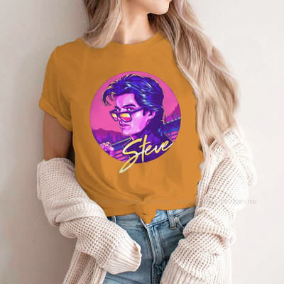 STEVE HARRINGTON RETRO Tricou pentru femei Stranger Things Joyce Jim Mike Eleven Tricou Moda Femeie Tricou de bază supradimensionat