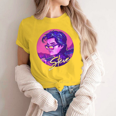 STEVE HARRINGTON RETRO Tricou pentru femei Stranger Things Joyce Jim Mike Eleven Tricou Moda Femeie Tricou de bază supradimensionat