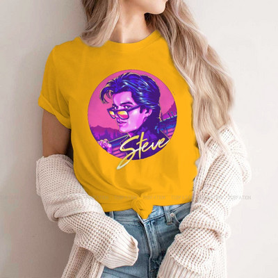 STEVE HARRINGTON RETRO Tricou pentru femei Stranger Things Joyce Jim Mike Eleven Tricou Moda Femeie Tricou de bază supradimensionat