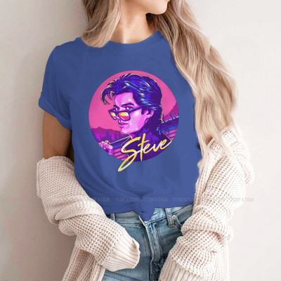 STEVE HARRINGTON RETRO Tricou pentru femei Stranger Things Joyce Jim Mike Eleven Tricou Moda Femeie Tricou de bază supradimensionat