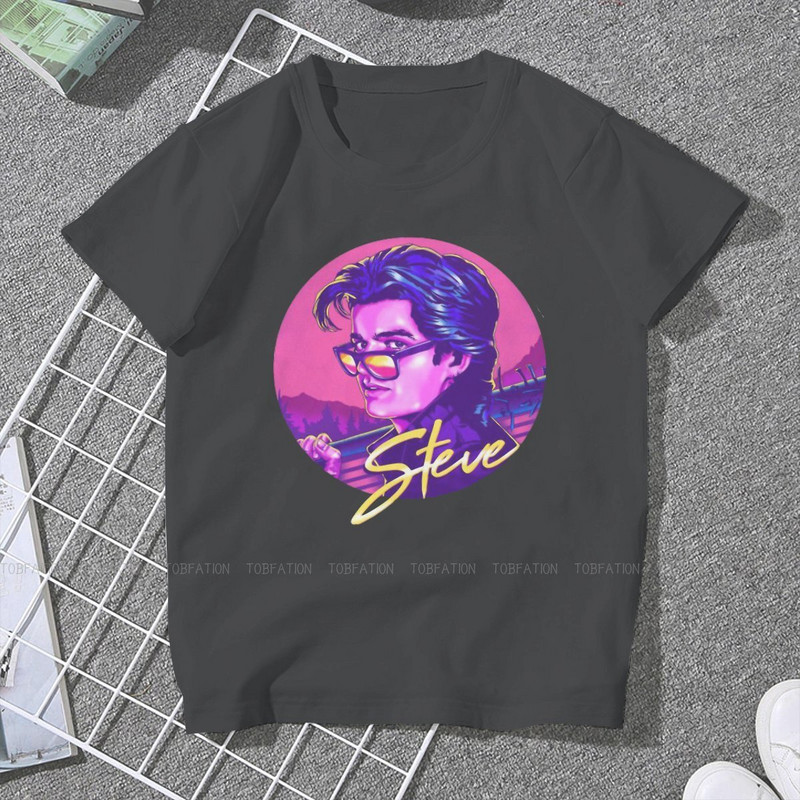 STEVE HARRINGTON RETRO Tricou pentru femei Stranger Things Joyce Jim Mike Eleven Tricou Moda Femeie Tricou de bază supradimensionat