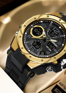 Vyriškas laikrodis su silikonine apyranke – keli modeliai