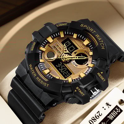 Vyriškas laikrodis su silikonine apyranke – keli modeliai